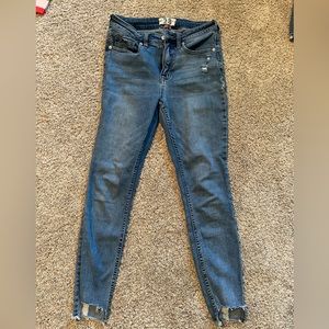 Free People CRVY skinny jeans